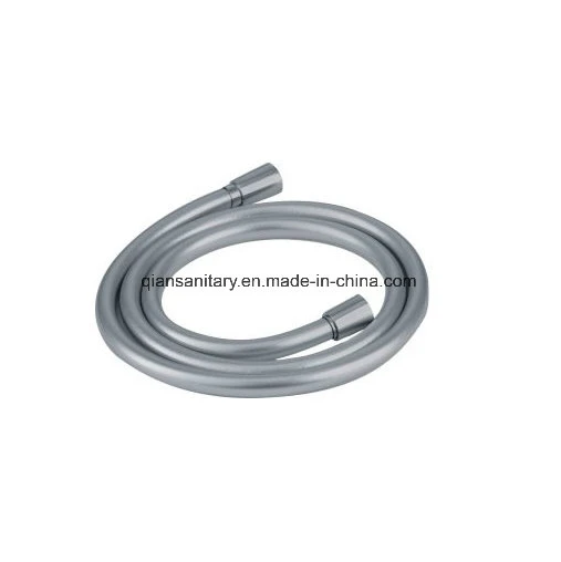 PVC Light Silver Reinforced Flexible Shower Hose