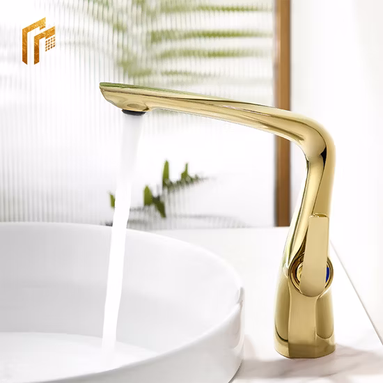 Robinets de lavabo pour salle de bain mitigeur d'eau monotrou robinet de lavabo de salle de bain