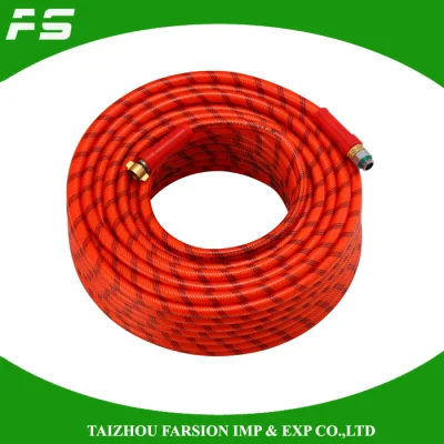 Flexible tressé résistant au froid 8.5mm PVC tuyau de pompe de pulvérisation à haute pression tuyau de compresseur d'air pneumatique